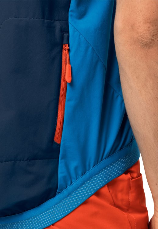 Blue Pacific Origins Tourer Softshell Vest M Brand Jack Wolfskin