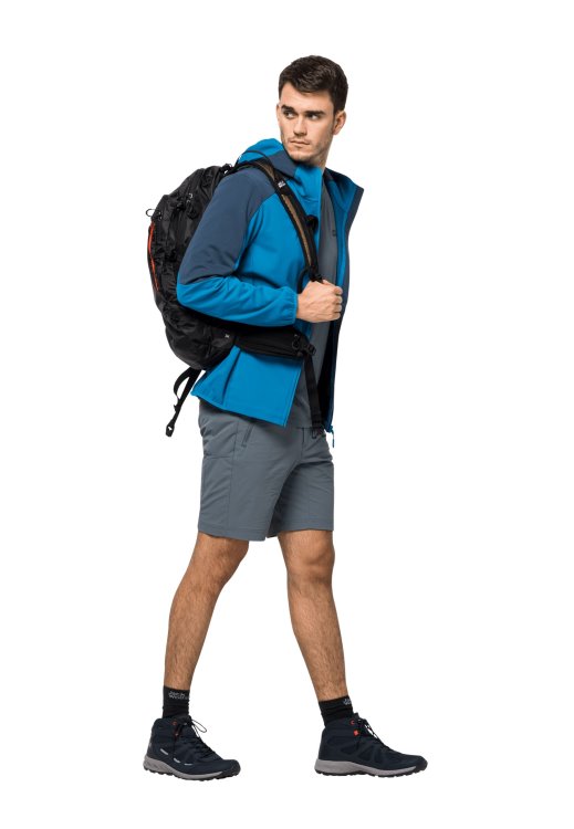Best Brand Jack Wolfskin Blue Pacific Go Hike Softshell M