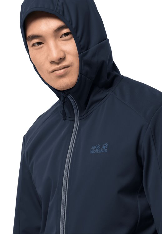 Go Hike Softshell M Brand Jack Wolfskin Night Blue Collections