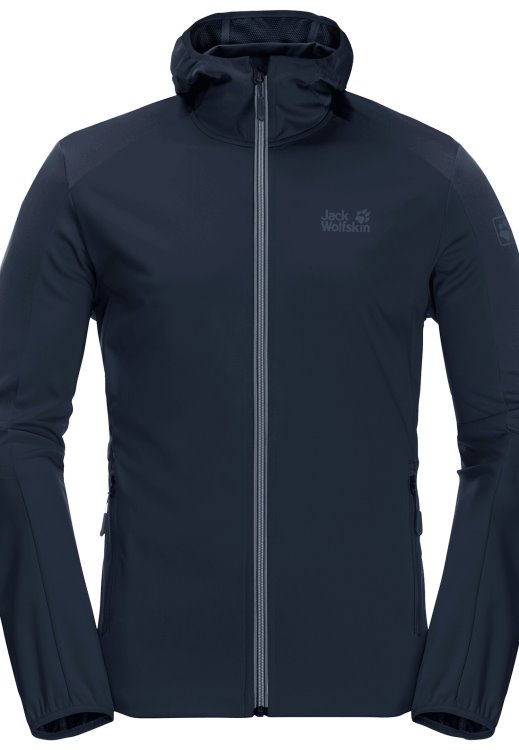 Go Hike Softshell M Brand Jack Wolfskin Night Blue Collections