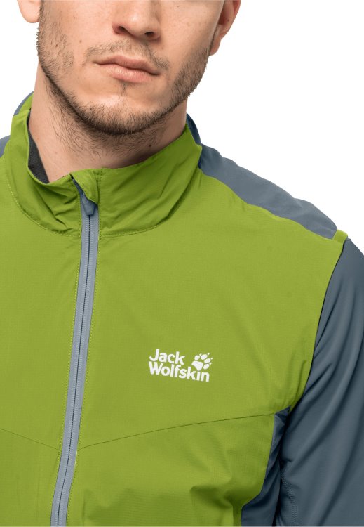 Tourer Softshell Vest M Brands Brand Jack Wolfskin Storm Grey