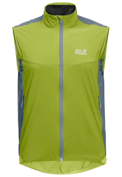Tourer Softshell Vest M Brands Brand Jack Wolfskin Storm Grey