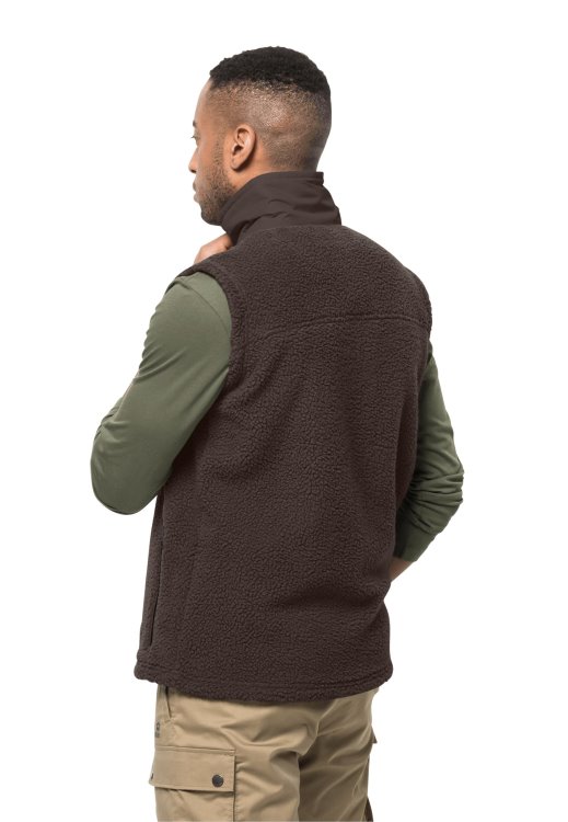 Best Kingsway Vest M Brand Jack Wolfskin Dark Oak