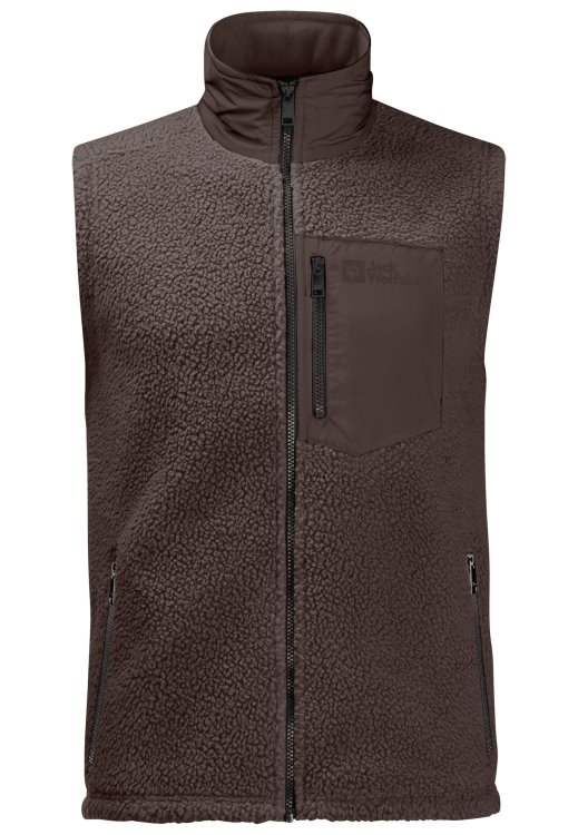Best Kingsway Vest M Brand Jack Wolfskin Dark Oak