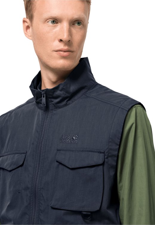 Collection Brand Jack Wolfskin Lakeside Trip Vest M Night Blue