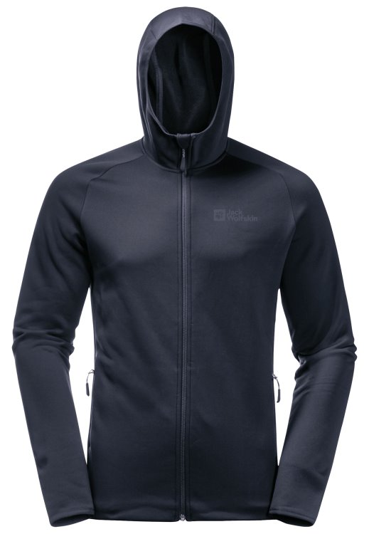 Night Blue Original Brand Jack Wolfskin Baiselberg Hooded Fz M