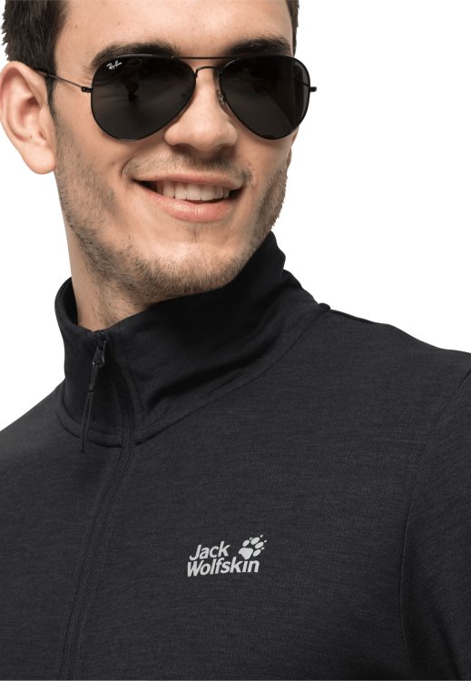 Black Hot Jwp Midlayer M Brand Jack Wolfskin