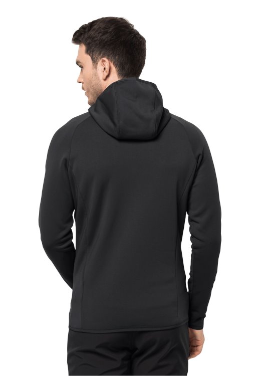 Baiselberg Hooded Fz M Black Brand Jack Wolfskin Hot