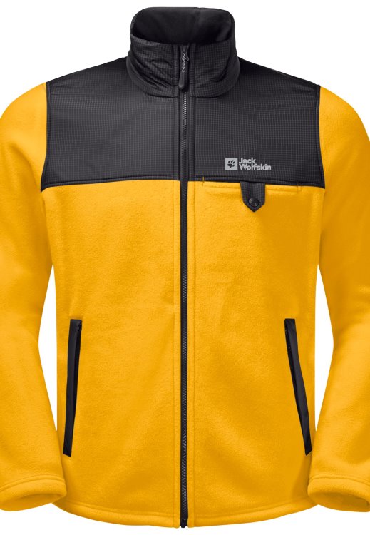 Burly Yellow Xt Brand Jack Wolfskin Dna Grizzly Fz M Hot