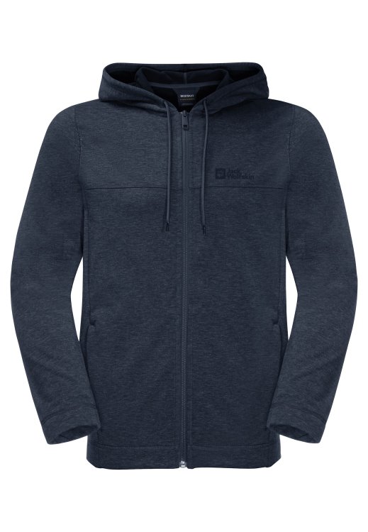 Collections Waldsee Hooded Jacket M Brand Jack Wolfskin Night Blue
