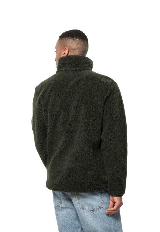 Antique Green Fashion Brand Jack Wolfskin Pank Snap M