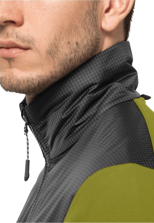 Dna Block Fleece M Origins Golden Cypress Brand Jack Wolfskin