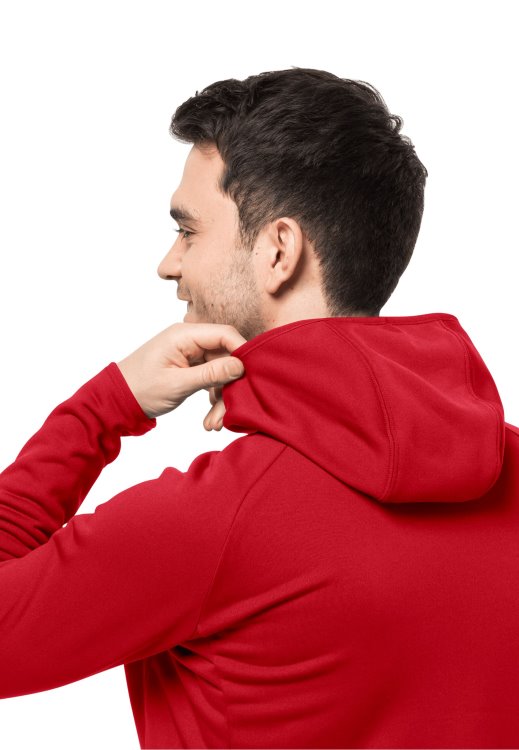 Adrenaline Red Brand Jack Wolfskin Fashion Baiselberg Hooded Fz M