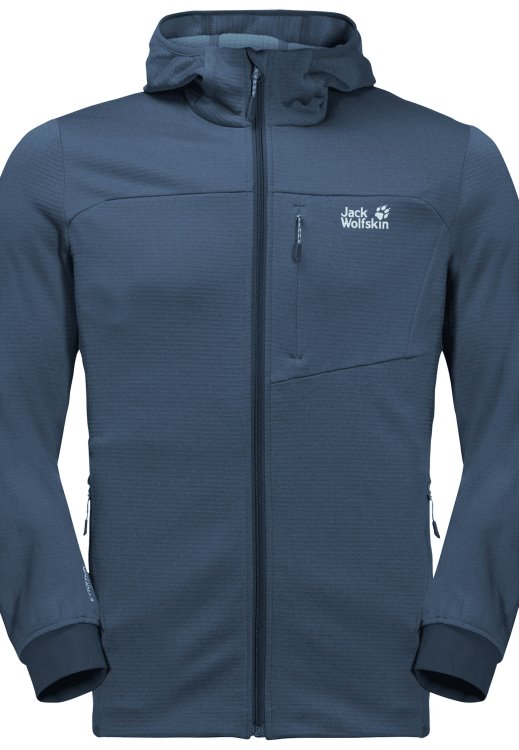 Hydro Grid Fleece M Brand Jack Wolfskin Thunder Blue Collection