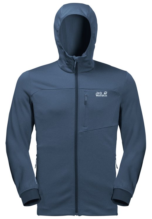Hydro Grid Fleece M Brand Jack Wolfskin Thunder Blue Collection