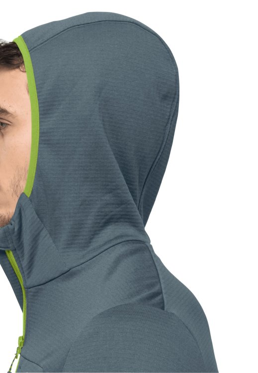 Hydro Grid Fleece M Storm Grey Brand Jack Wolfskin Origin