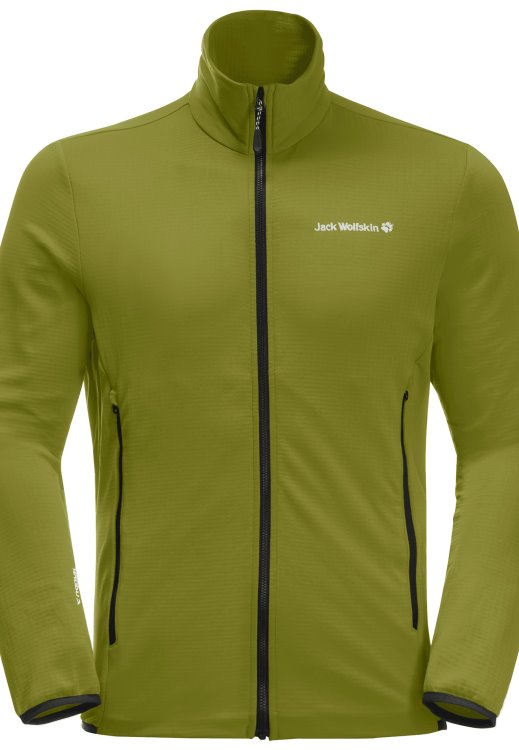 Dna Fleece M Golden Cypress Origins Brand Jack Wolfskin
