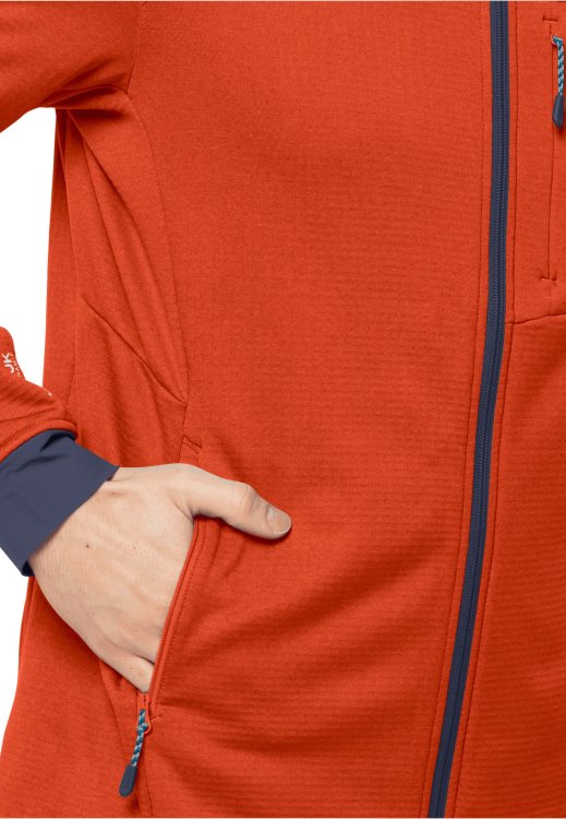 Hydro Grid Fleece M Brands Wild Brier Brand Jack Wolfskin