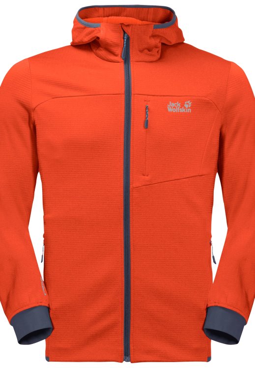 Hydro Grid Fleece M Brands Wild Brier Brand Jack Wolfskin