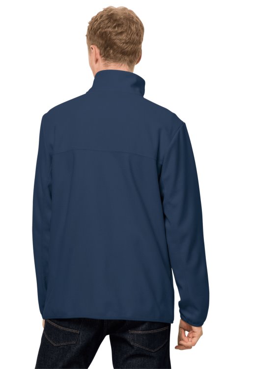 Fashion Brand Jack Wolfskin Nature Fleece Jacket M Dark Indigo
