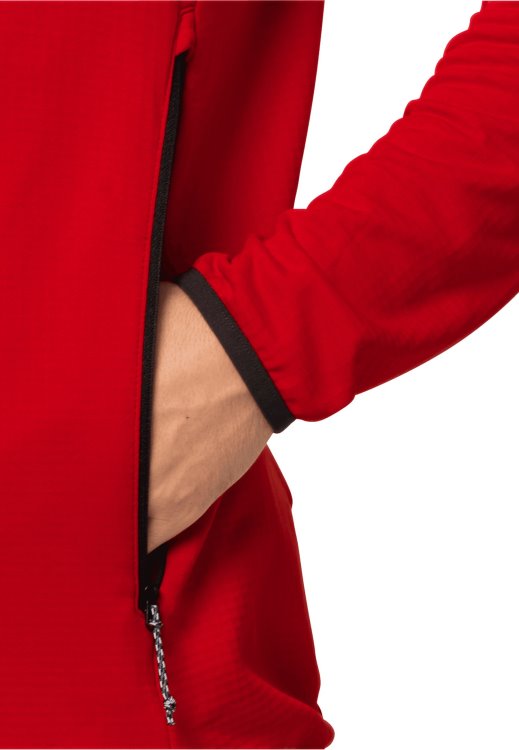 Dna Fleece M Adrenaline Red Brand Jack Wolfskin