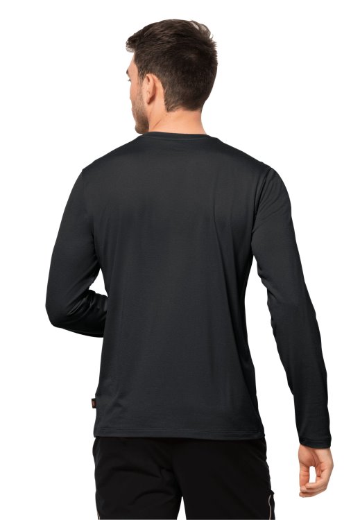 Origin Brand Jack Wolfskin Black Sky Thermal Ls T M