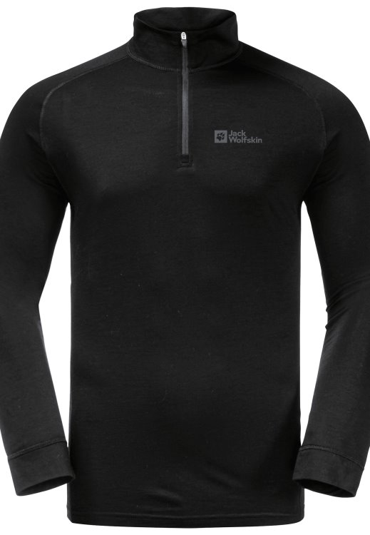 Alpspitze Wool L/s Hz M Brand Jack Wolfskin Hot Black