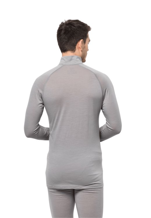 Alpspitze Wool L/s Hz M Medium Grey Heather Collection Brand Jack Wolfskin