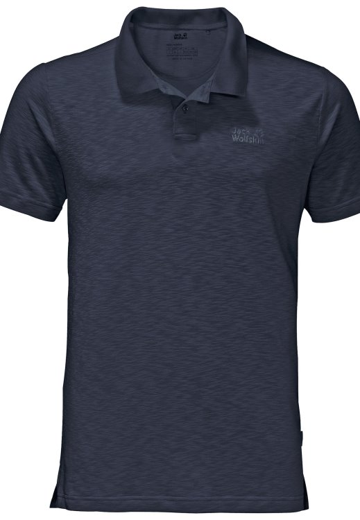 Brand Jack Wolfskin Best Night Blue Travel Polo Men