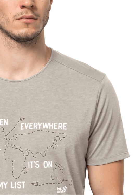 Dusty Grey Brand Jack Wolfskin Pack & Go Travel T M Collections