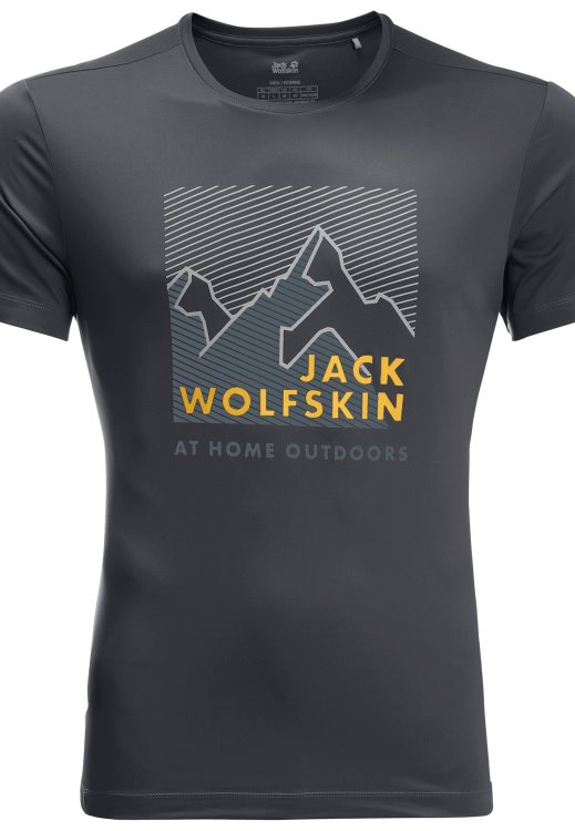 Phantom Peak Graphic T M Brands Brand Jack Wolfskin