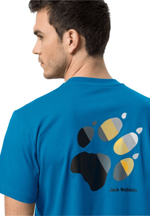 Brand Jack Wolfskin New Rainbow Paw T M Blue Pacific
