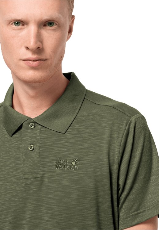 Brand Jack Wolfskin Fashion Greenwood Travel Polo Men