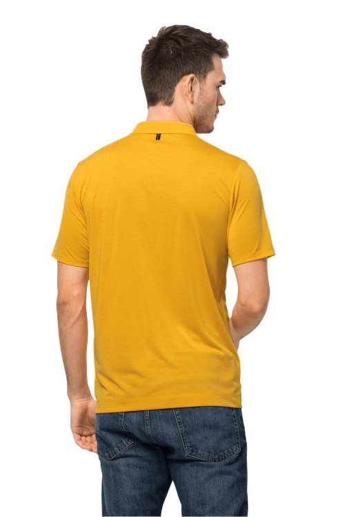 Best Pack & Go Polo M Brand Jack Wolfskin Burly Yellow Xt