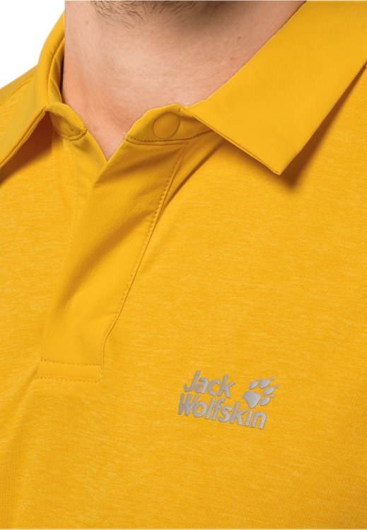 Best Pack & Go Polo M Brand Jack Wolfskin Burly Yellow Xt