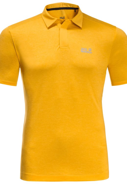 Best Pack & Go Polo M Brand Jack Wolfskin Burly Yellow Xt