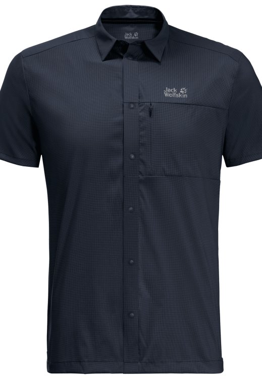 Pack & Go Shirt M Night Blue Brand Jack Wolfskin Collection