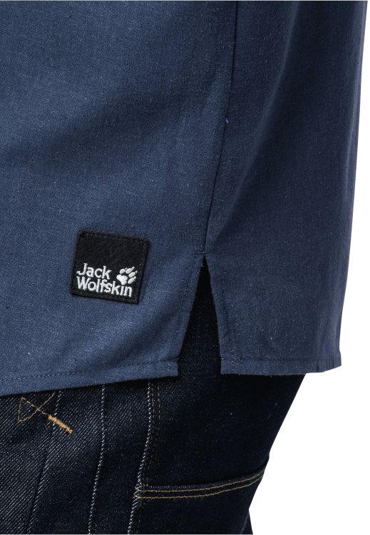 New Dark Indigo Brand Jack Wolfskin Nature Summer Shirt M