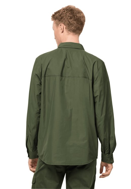 Best Lakeside Roll-up Shirt M Greenwood Brand Jack Wolfskin