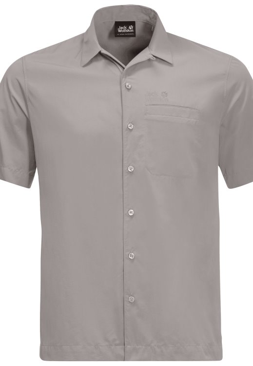Collections Ash Grey Atacama Shirt M Brand Jack Wolfskin