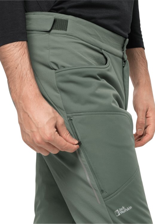 Brand Jack Wolfskin Collections Morobbia Pants M Hedge Green