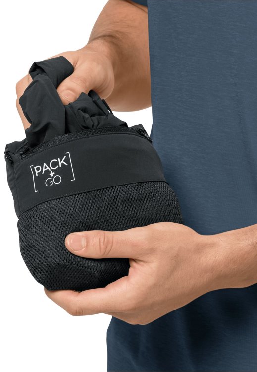 Black Best Pack & Go Pant M Brand Jack Wolfskin