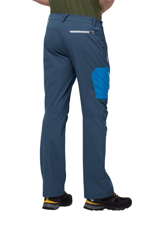 Overland Pants M Brand Jack Wolfskin Thunder Blue Best