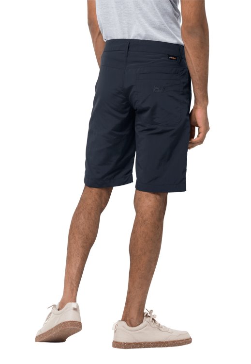 Fashion Night Blue Brand Jack Wolfskin Desert Valley Shorts Men