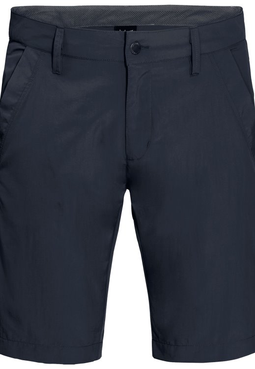 Fashion Night Blue Brand Jack Wolfskin Desert Valley Shorts Men