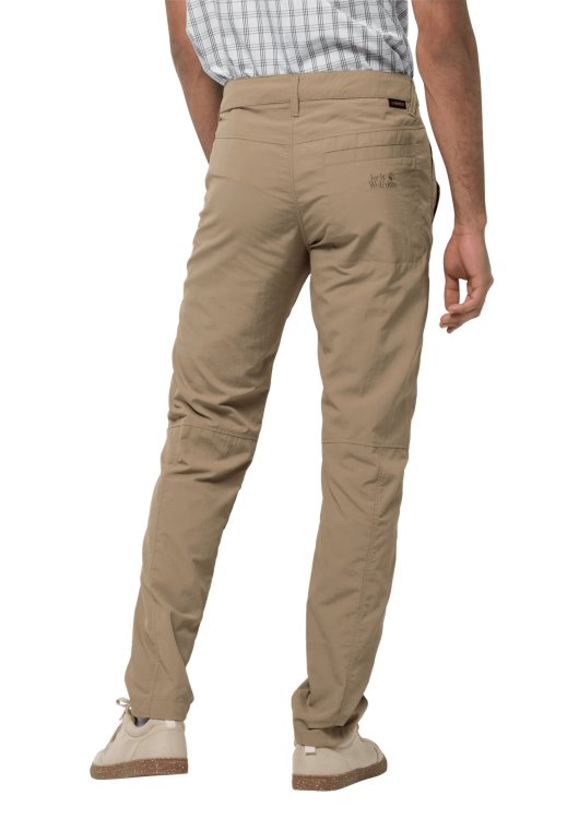 Desert Valley Pants Men Sand Dune Brand Brand Jack Wolfskin