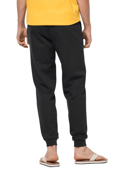 Black Essential Sweat Pants M Brand Jack Wolfskin Original