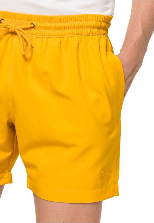 New Bay Swim Short M Burly Yellow Xt Brand Jack Wolfskin