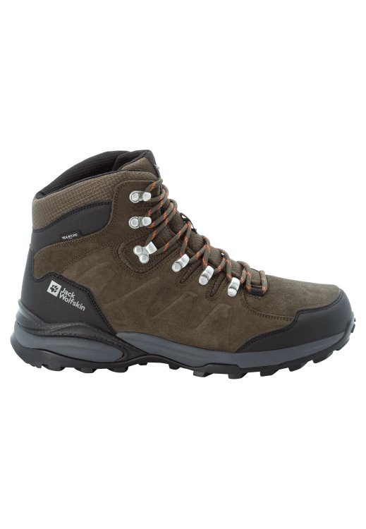 Collection Refugio Texapore Mid M Khaki-Phantom Brand Jack Wolfskin