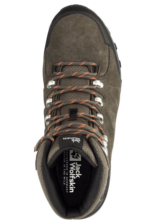 Collection Refugio Texapore Mid M Khaki-Phantom Brand Jack Wolfskin